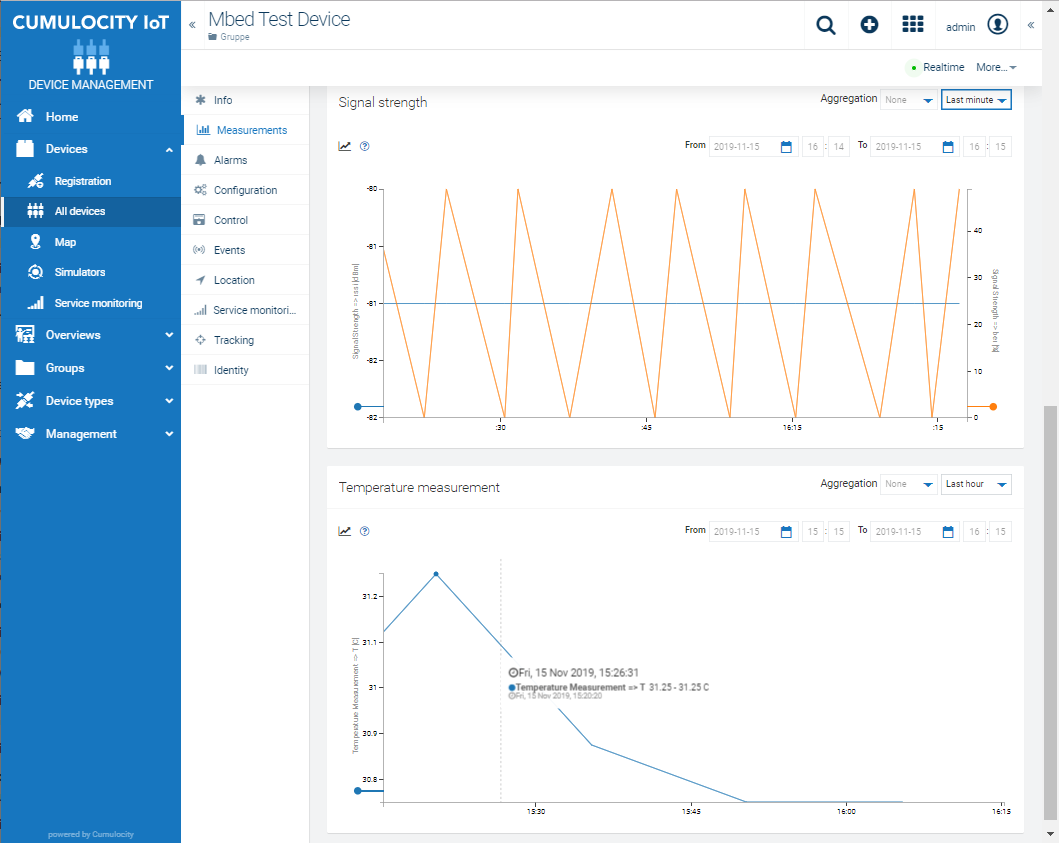 Measurement Screenshot