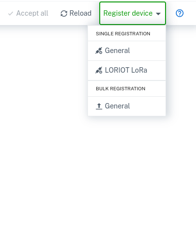 Register devices