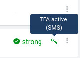 TFAステータス