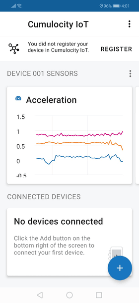 スマートフォンの登録